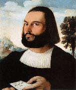 Jan van Scorel Portrait of a Man of Thirty oil painting